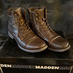 Used Madden Brown Boots men’s size 9.5
